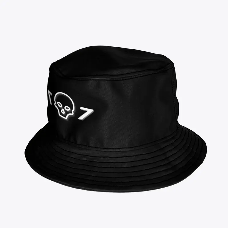 original skull bucket hat